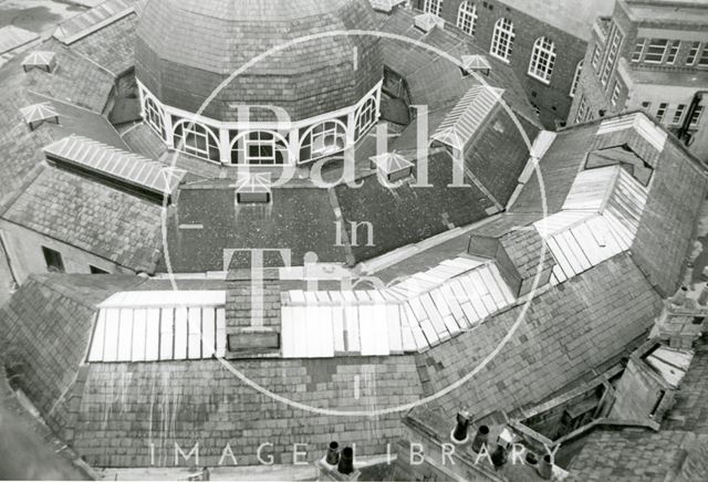 Guildhall Market roof, Bath c.1980?