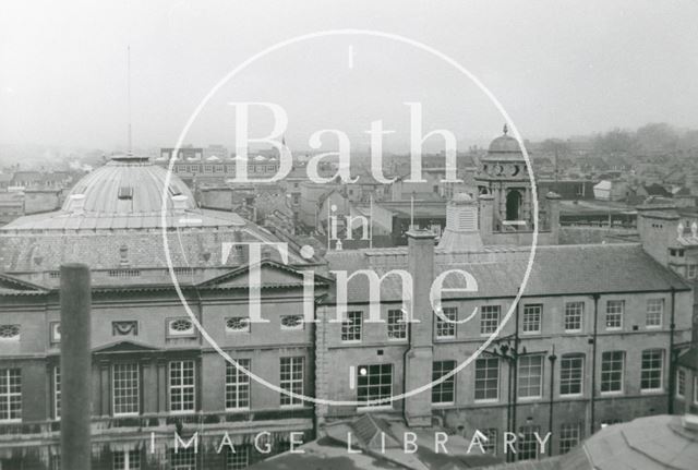 Guildhall exterior rear elevation, Bath c.1980