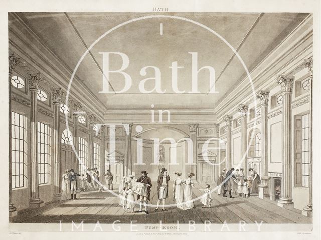 Interior of the Pump Room, Bath 1804