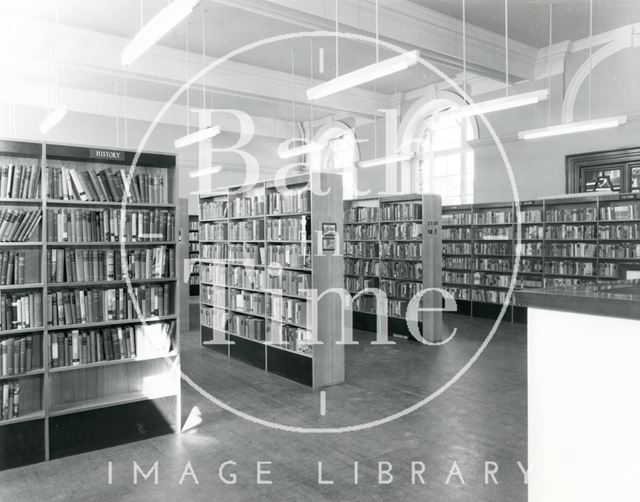 Bath Municipal Lending Library, Bridge Street c.1980