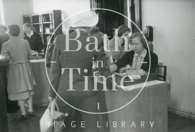 Bath Municipal Lending Library, Bridge Street c.1950