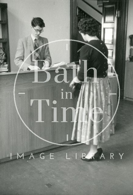 Bath Municipal Lending Library, Bridge Street c.1950