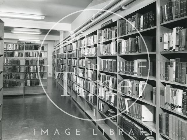 Bath Municipal Lending Library, Bridge Street - lower ground floor 1965