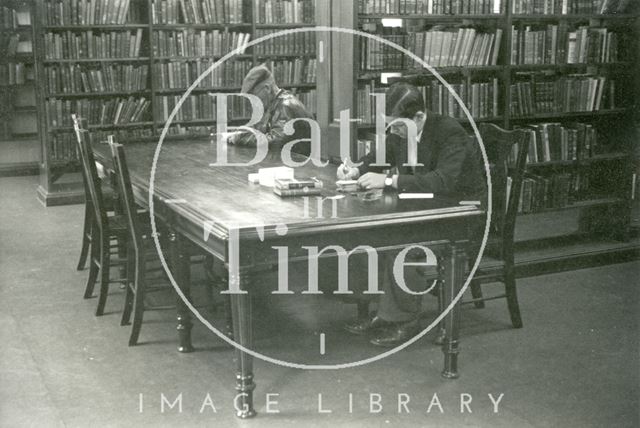 Bath Municipal Lending Library, Bridge Street, basement c.1950