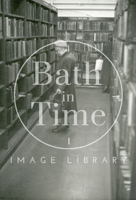 Bath Municipal Lending Library, Bridge Street, basement c.1950