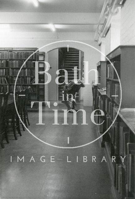 Bath Municipal Lending Library, Bridge Street, basement c.1950