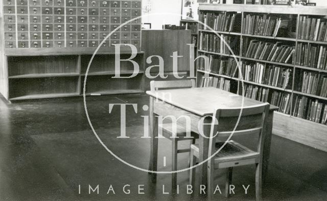 Bath Municipal Lending Library in Bridge Street before conversion c.1964