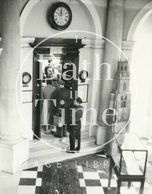 Bath Municipal Lending Library, Bridge Street, internal entrance c.1950