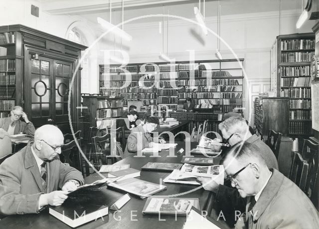 Bath Reference Library, Bridge Street 1960