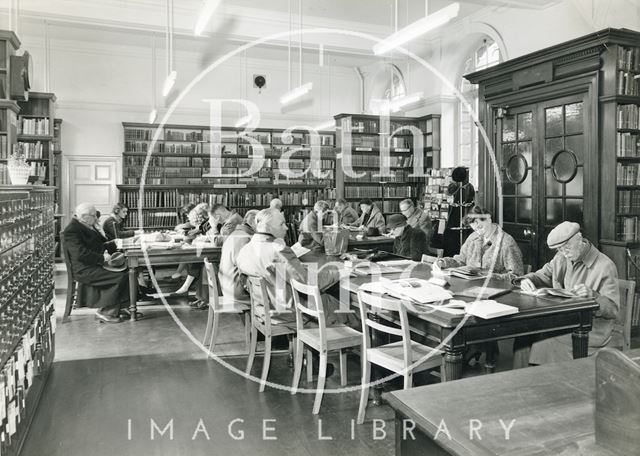 Bath Reference Library, Bridge Street 1960