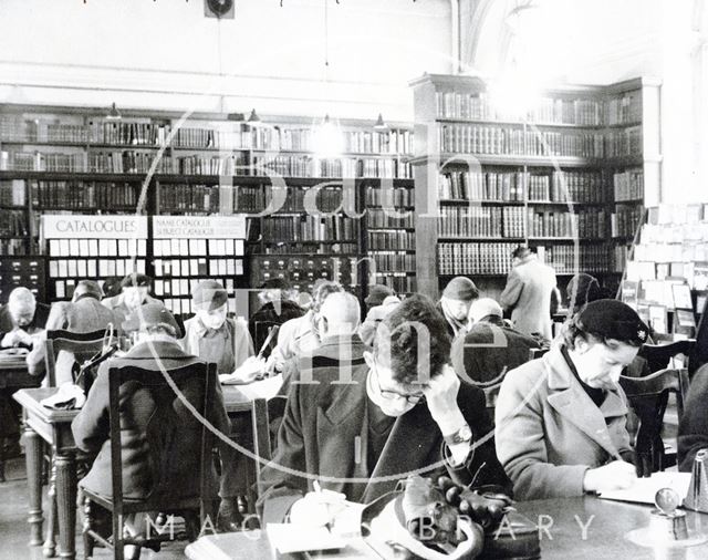 Bath Reference Library, Bridge Street c.1950