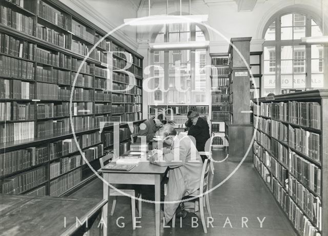 Bath Reference Library, Bridge Street, Bath 1960