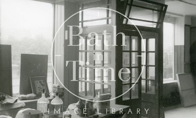 Junior Library before conversion, Newmarket Row, Bath 1955