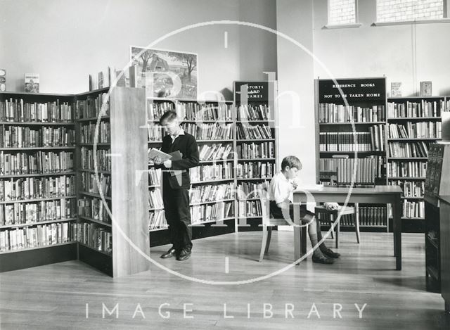 Junior Library, Bridge Street, Bath 1966