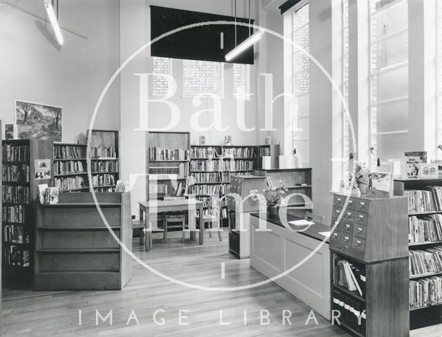 Junior Library, Bridge Street, Bath 1965