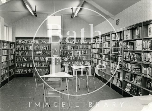 Moorland Road Branch Library, Bath 1962