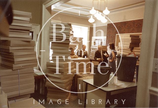 Vestibule of the Reference Library, Queen Square, Bath 1984