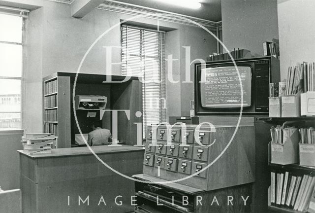 Bath Reference Library, Queen Square 1990 prior to move to Podium