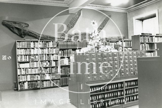 Bath Reference Library, Queen Square 1989, prior to move to Podium