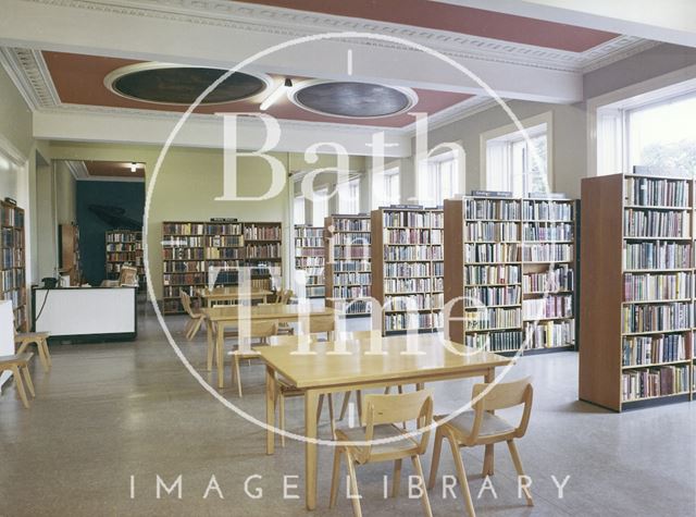 Bath Reference Library, Queen Square 1966