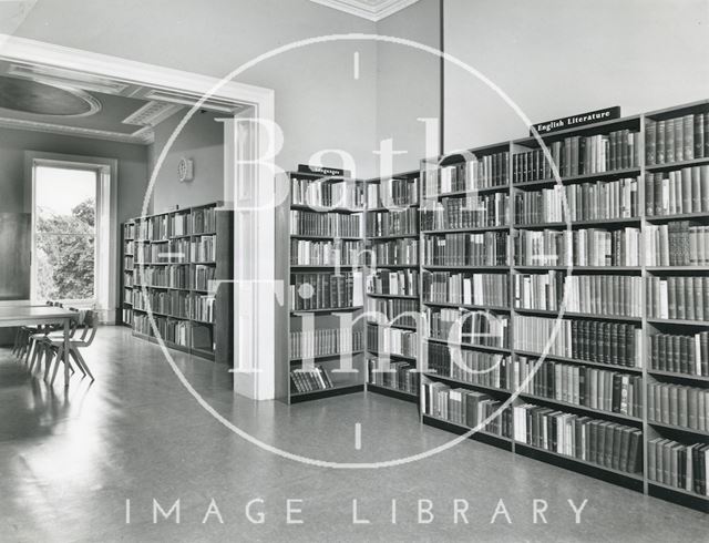 Bath Reference Library, Queen Square 1966