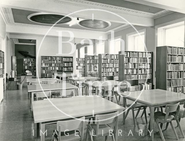 Bath Reference Library, Queen Square 1964