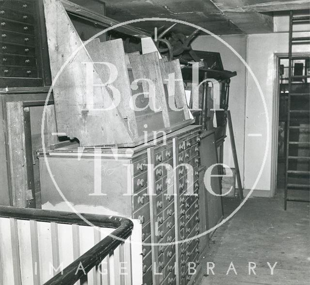 Bath Reference Library, Queen Square before conversion 1960