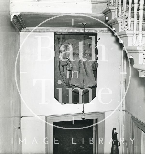 Bath Reference Library, Queen Square before conversion 1960