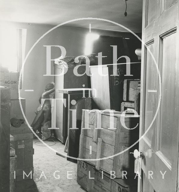 Bath Reference Library, Queen Square before conversion 1960