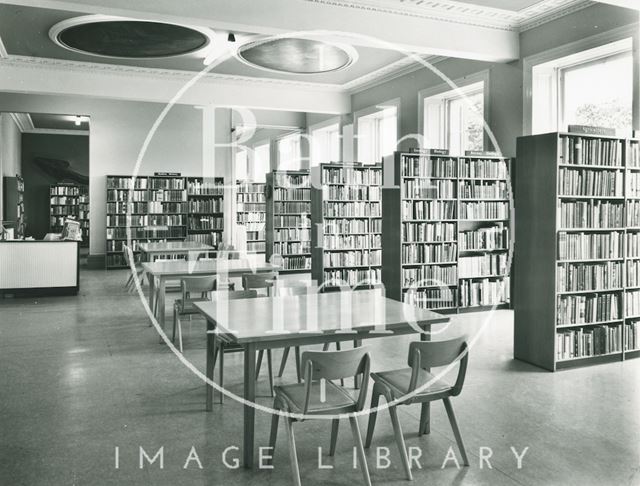 Bath Reference Library, Queen Square 1966