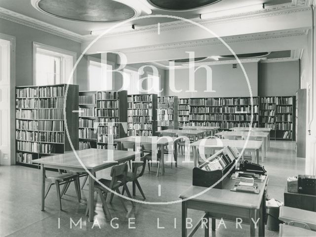 Bath Reference Library, Queen Square 1964