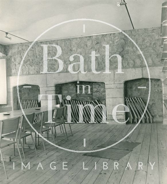 The newly restored interior of 1, Royal Crescent, Bath 1970