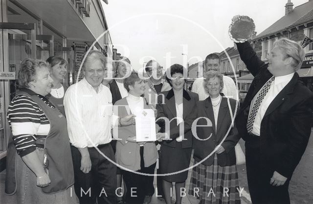 Moorland Road traders celebrate winning Britain in Bloom, Bath 1995