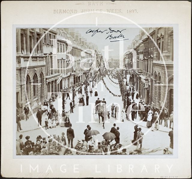 Queen Victoria Diamond Jubilee Week, Milsom Street, Bath 1897