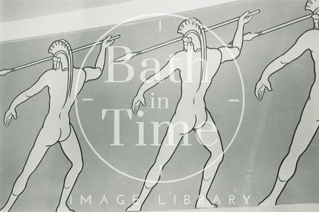 The Roman Frieze, the Forum, Bath 1991 - detail