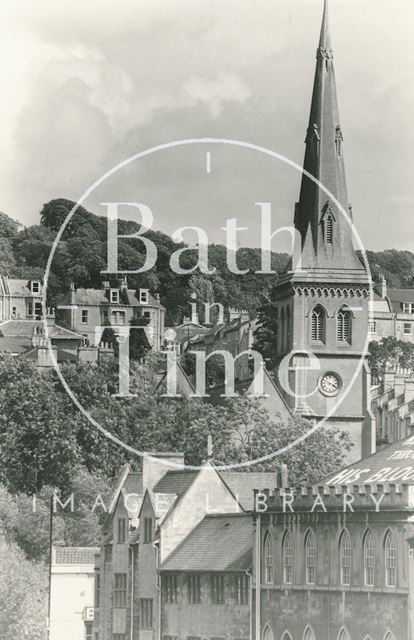 View of Widcombe, Bath 1988