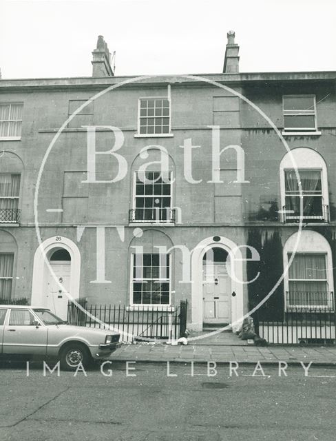 26, Daniel Street, Bath 1982