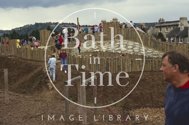 Royal Victoria Park, play area, Bath 1992