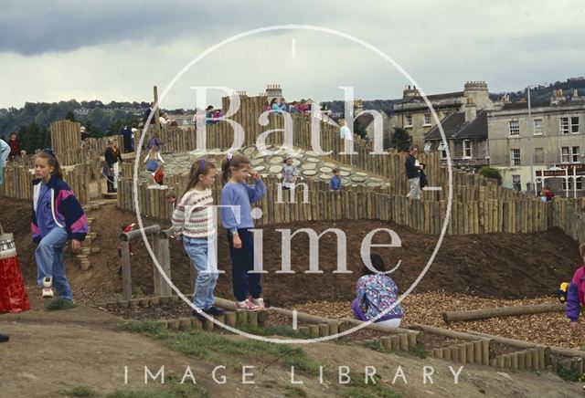 Royal Victoria Park, play area, Bath 1992