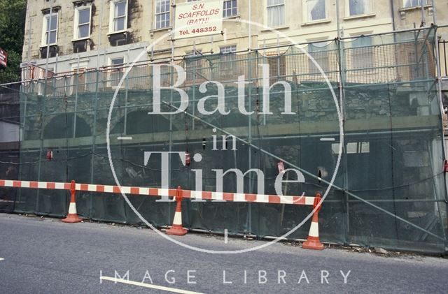 Repairs to vaults, Walcot Parade, London Road, Bath 1992