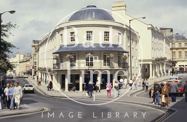 The newly completed Seven Dials, Sawclose, Bath 1992