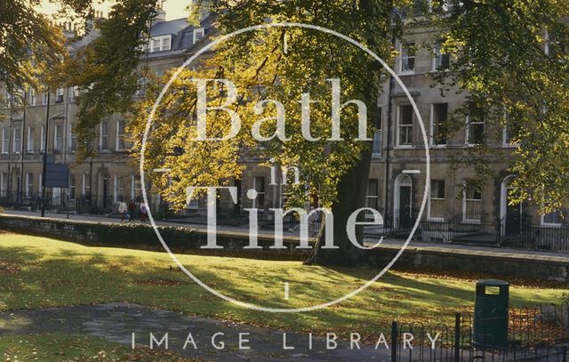 Sydney Gardens looking towards Sydney Place, Bath 1992