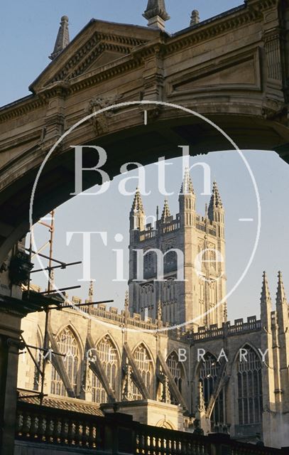 Bath Abbey, viewed from York Street 1993