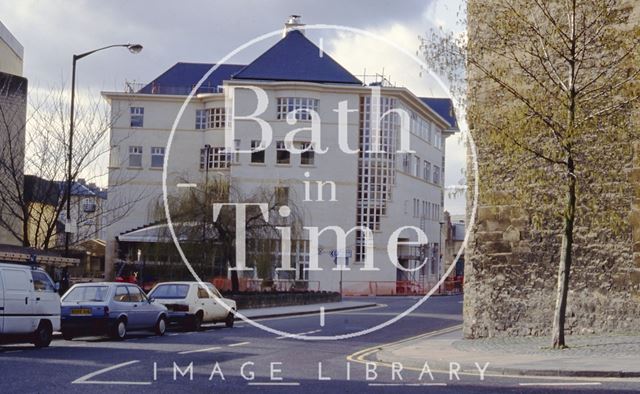 New buildings, new Technical College, James Street West, Bath 1993