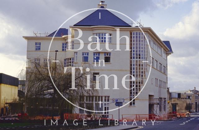 New buildings, new Technical College, James Street West, Bath 1993