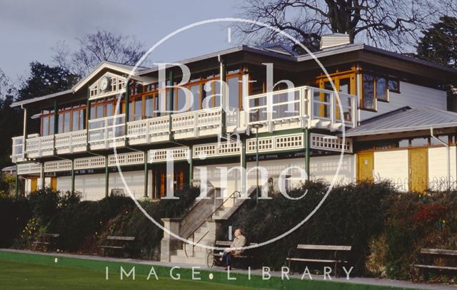 New pavilion and bowls club, Royal Victoria Park, Bath 1993