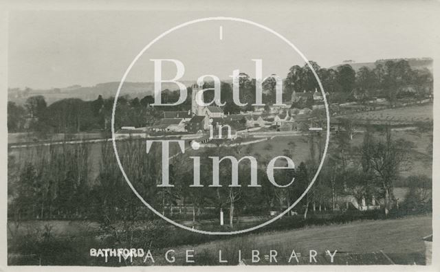 View of Bathford and Church c.1922