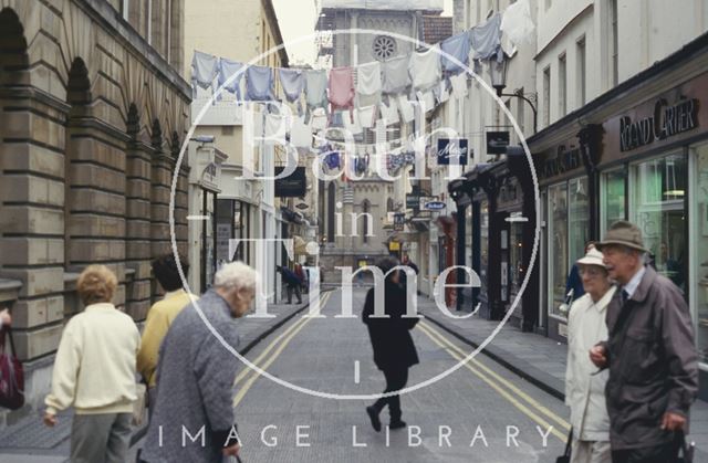 Festival banners, Green Street, Bath 1993