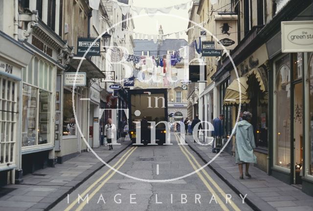 Festival banners, Green Street, Bath 1993