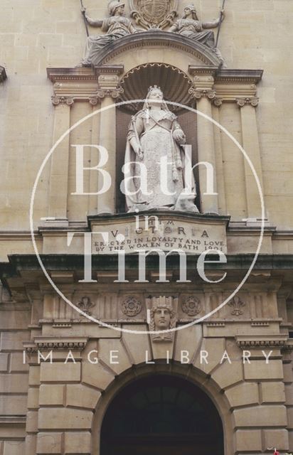 Statue of Queen Victoria, Bridge Street, Bath 1993